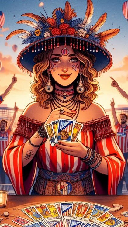 InfiernoAtleti's tweet photo. UNA GITANA LOCA TIRÓ LAS CARTAS……
#ChampionsLeague #AtleticoMadrid #AupaAtleti https://t.co/xdH9WvGhrZ