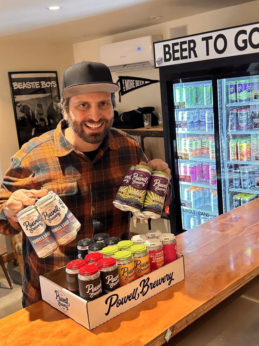 Powell Brewery tweet media