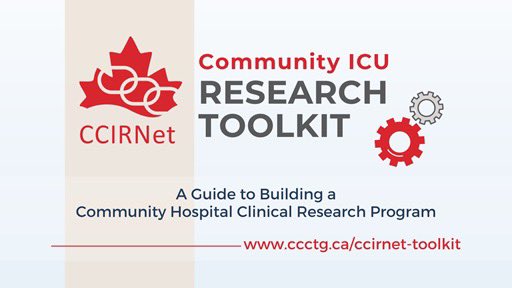 niagarahealth's tweet photo. @CCIRNet @JenniferTsang12 @OslerHealth @CCCTG_ @VanessaGyorffy @McMasterU @JaneJomy @PSIFoundation @gehrkep @GeageaAnna @MaratSlessarev @BinnieAllie @RZarychanski The @CCIRNet Community ICU Research Toolkit is a practical guide for building a community hospital clinical research program. Learn more: https://t.co/F39gr3uZxH #CCIRNet2023 #NHKI @CCCTG_ @JenTsang12 @BinnieAllie https://t.co/PTbPk4XeRQ