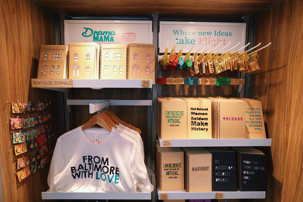 Best part of the job. Two new grand openings today for our Launchpad retail accelerator/incubator at BWI. A partnership between the MAA and <a href="/FraportUSA/">Fraport USA</a> , participants undergo rigorous selection and training pre-opening. L congratulations, Abrin Fashion House and Drama Mama!