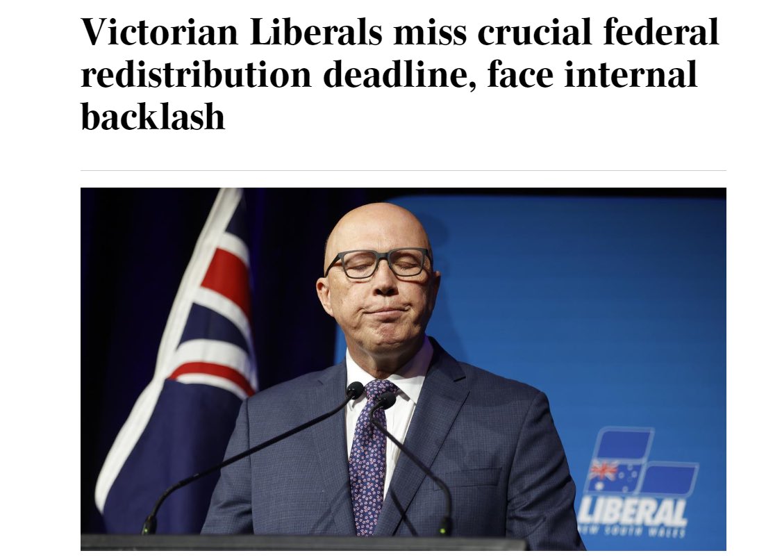 The Victorian Liberals once again confirming they are “where hope goes to die”