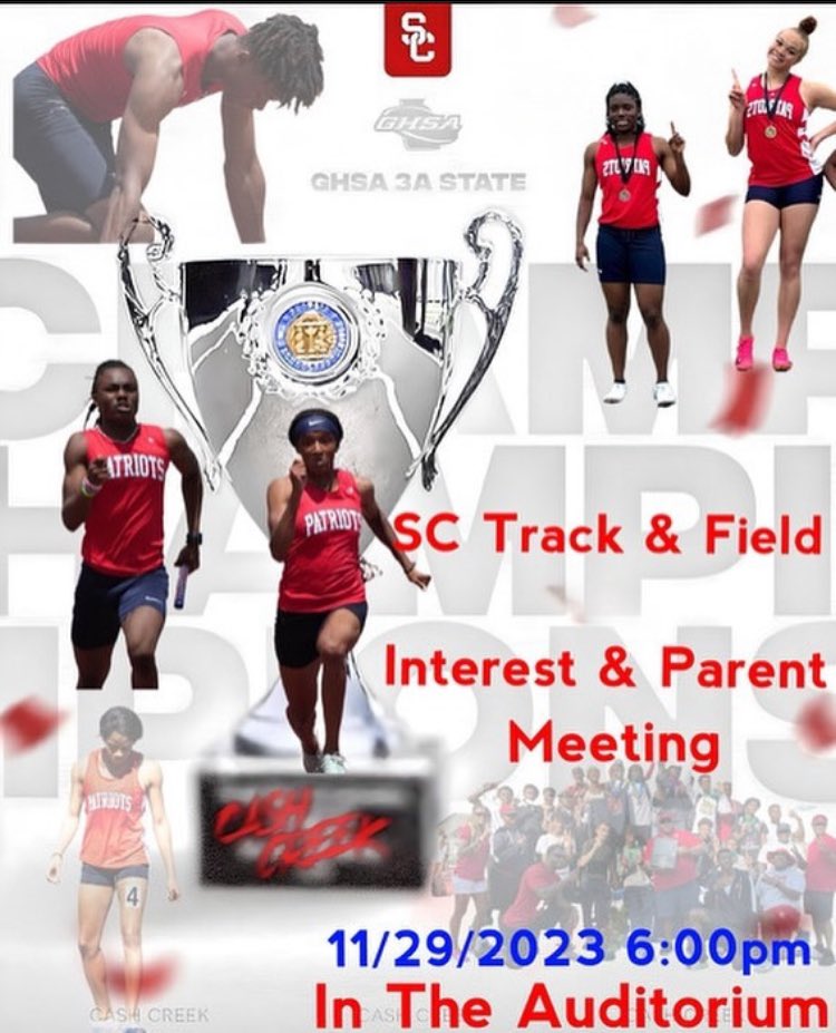 Track Interest Meeting! ❤️💙