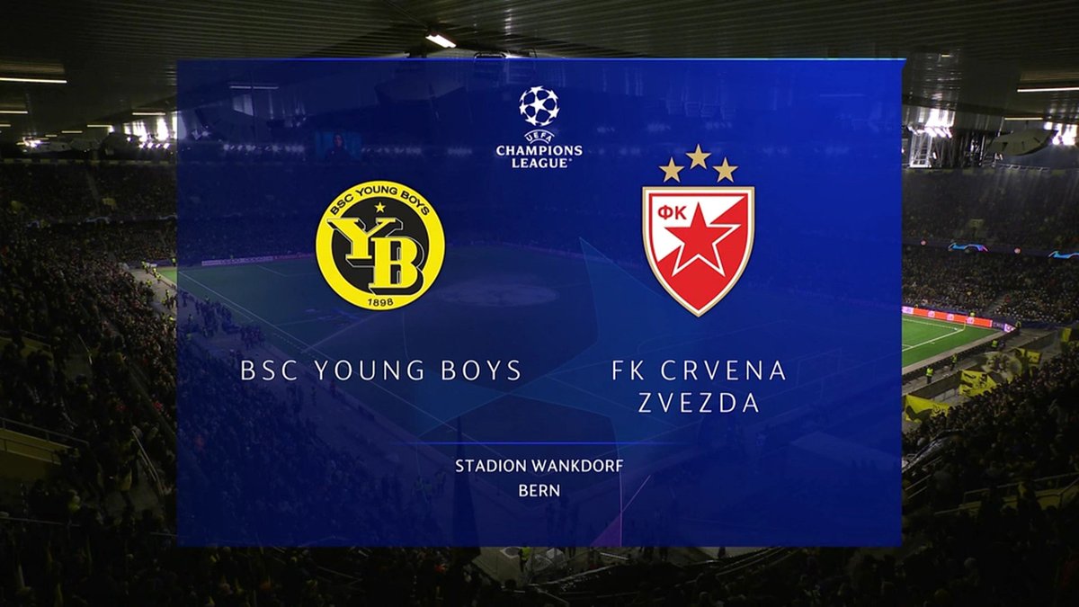 Full Match: Young Boys vs Crvena Zvezda
