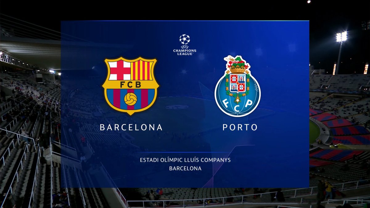 Full Match: Barcelona vs Porto