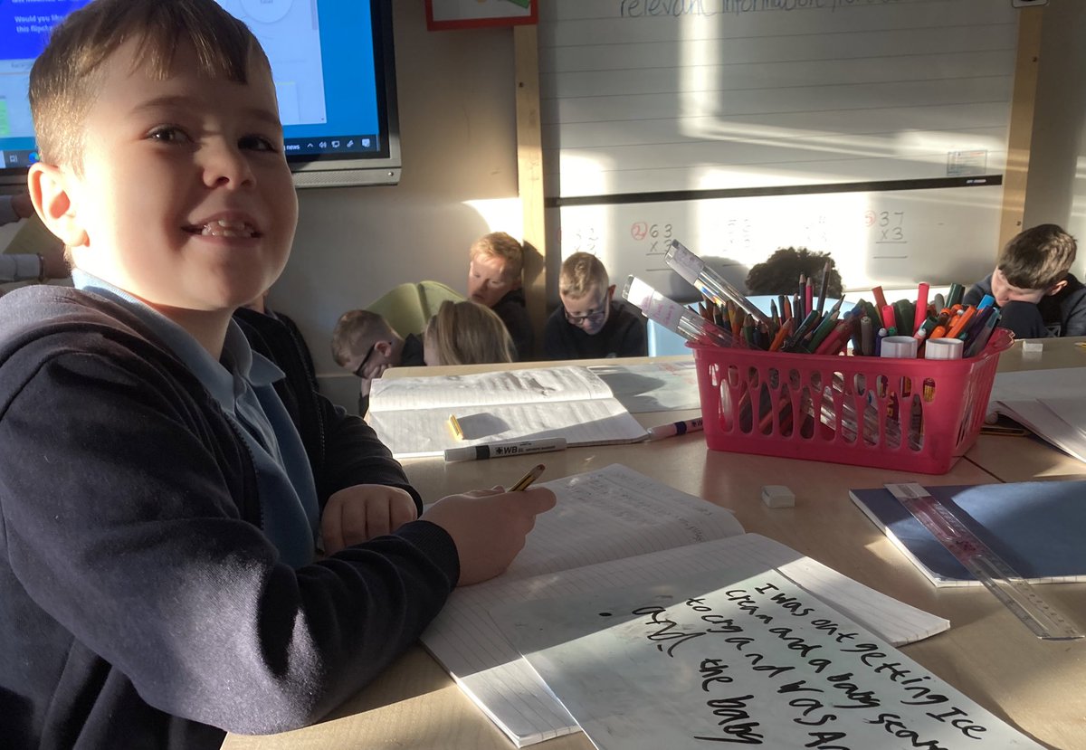 GisbeyMrs's tweet photo. Proudest Teacher π
This group worked so hard this morning on using connectives β¦ I was so chuffed! ππ©΅π
#hardworking
#proud
#independentworkers https://t.co/D5BG1baxPV