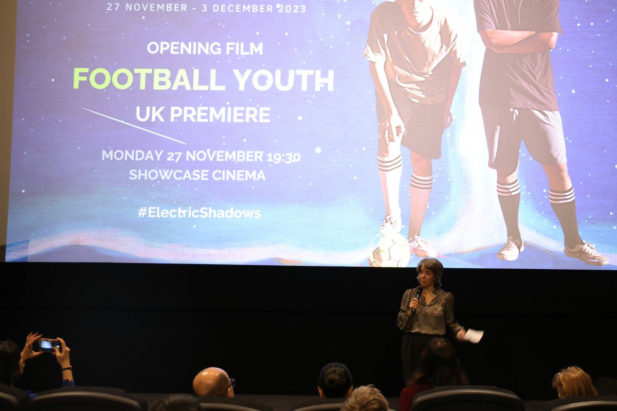 H_onfilm's tweet photo. A wrap for the 2nd edition. Thank you all for coming to #ElectricShadows's Opening last night.
It was such a joy to see our students in action & on the big screen.
Next year, the guest list will be even longer ✨
Thank you Jill @jileyriley for your wonderful opening remark. https://t.co/qyZJ5cc8Sh