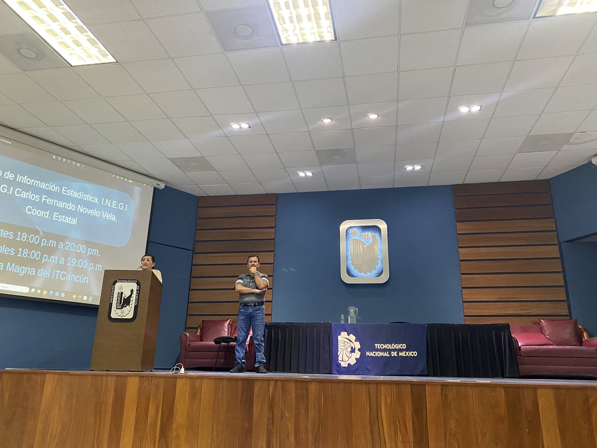 Presentes en la conferencia de esta tarde en el, cada de estos eventos son sumamente importante y agradecemos al #Institutotecnologicodecancun por brindarnos esta conferencia.
<a href="/omaralpuche/">omar alpuche leal</a> <a href="/mapachestec/">@MAPACHESTec</a>