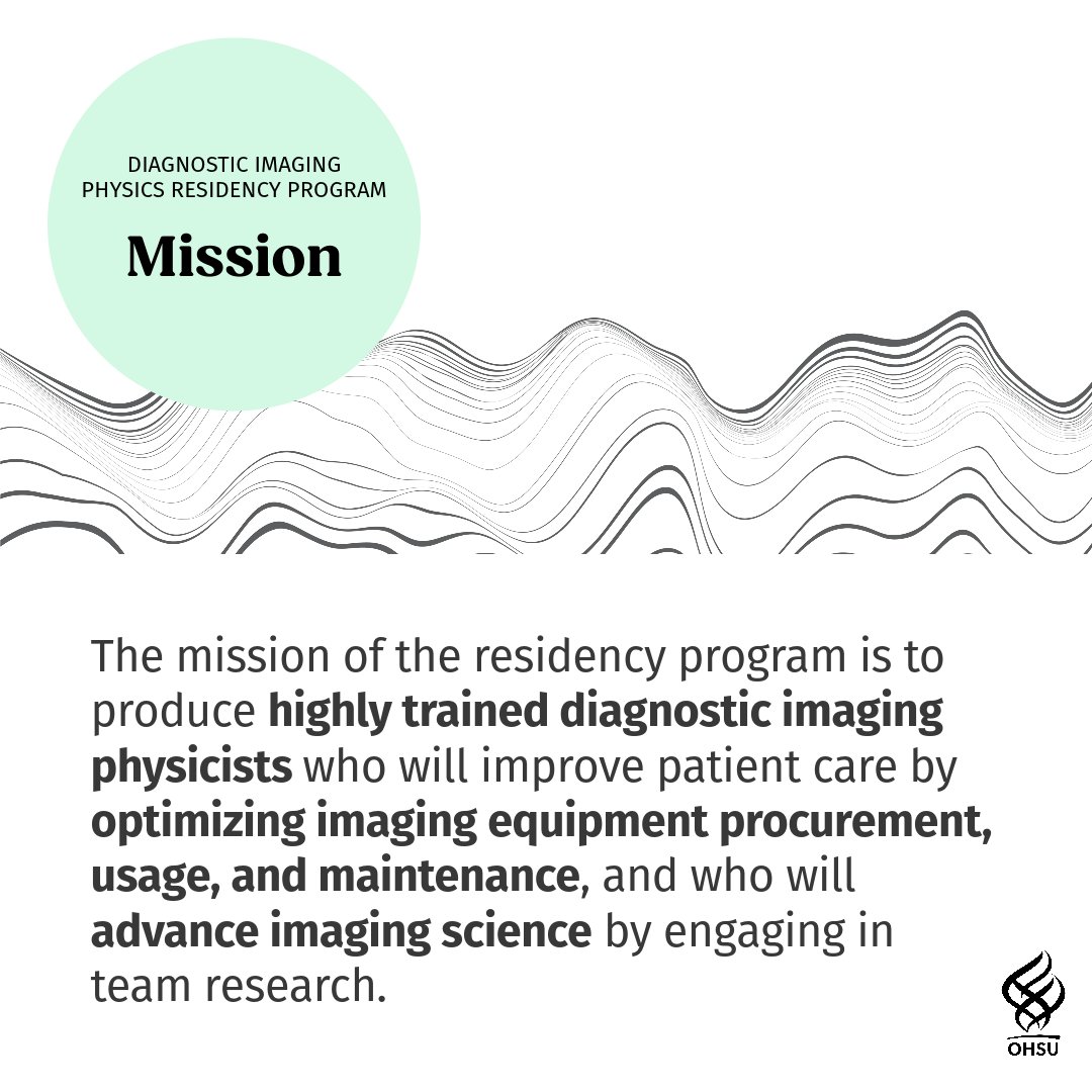 OHSURadiology's tweet photo. OHSU’s Diagnostic Imaging Physics Residency is designed to provide extensive clinical experience and prepare residents to practice diagnostic imaging physics independently. Learn more about the program here: https://t.co/TvaB9PqH2M
#medphysmatch #nwaapm #mprap #aapmHQ #aapmSTSC https://t.co/jvm1m8gDsZ