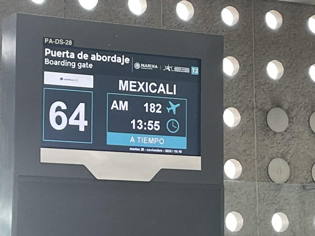 En camino a Mexicali, BC, a solo una semana de la participación del Subsecretario Rodolfo Andrade de <a href="/SecEconomiabc/">Secretaría de Economía e Innovación</a> como orador en el Foro Empresarial Irlanda- Latinoamérica en Dublín. He visitado #TJ varias veces pero ¡me emociona conocer la capital estatal por primera vez!