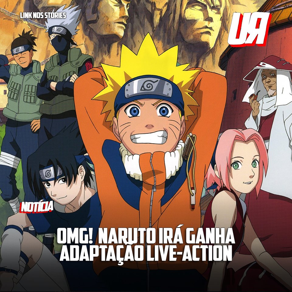 Naruto irá ganhar adaptação live-action