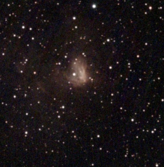 My shot of NGC 1491, the Fossil Foot #Nebula! It is a red color due to stars producing ultraviolet radiation, which ionizes the hydrogen in the nebula! #Astronomy #Astrophotography

Taken on #myvespera