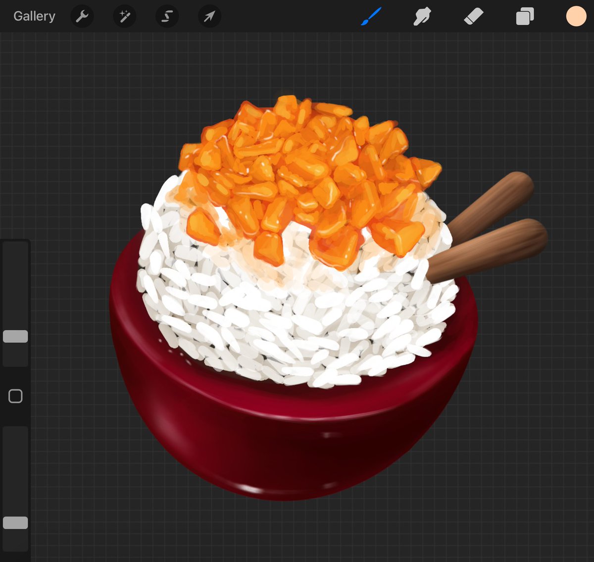 mango sticky rice 🍚