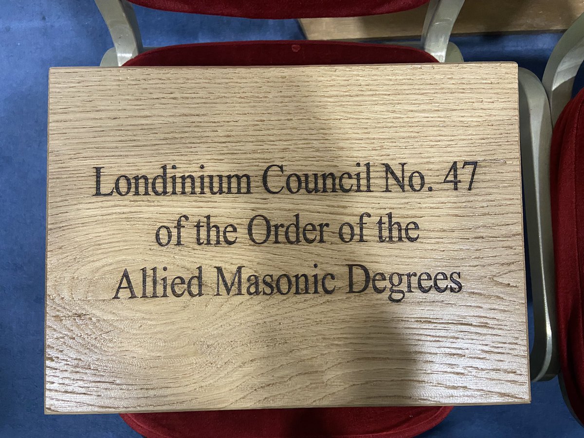 Was great to have done my Knights of Constantinople with Gur and his father (they both having been received in the degree of Lawrence the Martyr immediately before) today at Londinium Council with Christmas in the chair conducting.