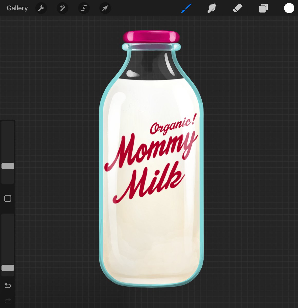*chugging noises* organic mommy milk