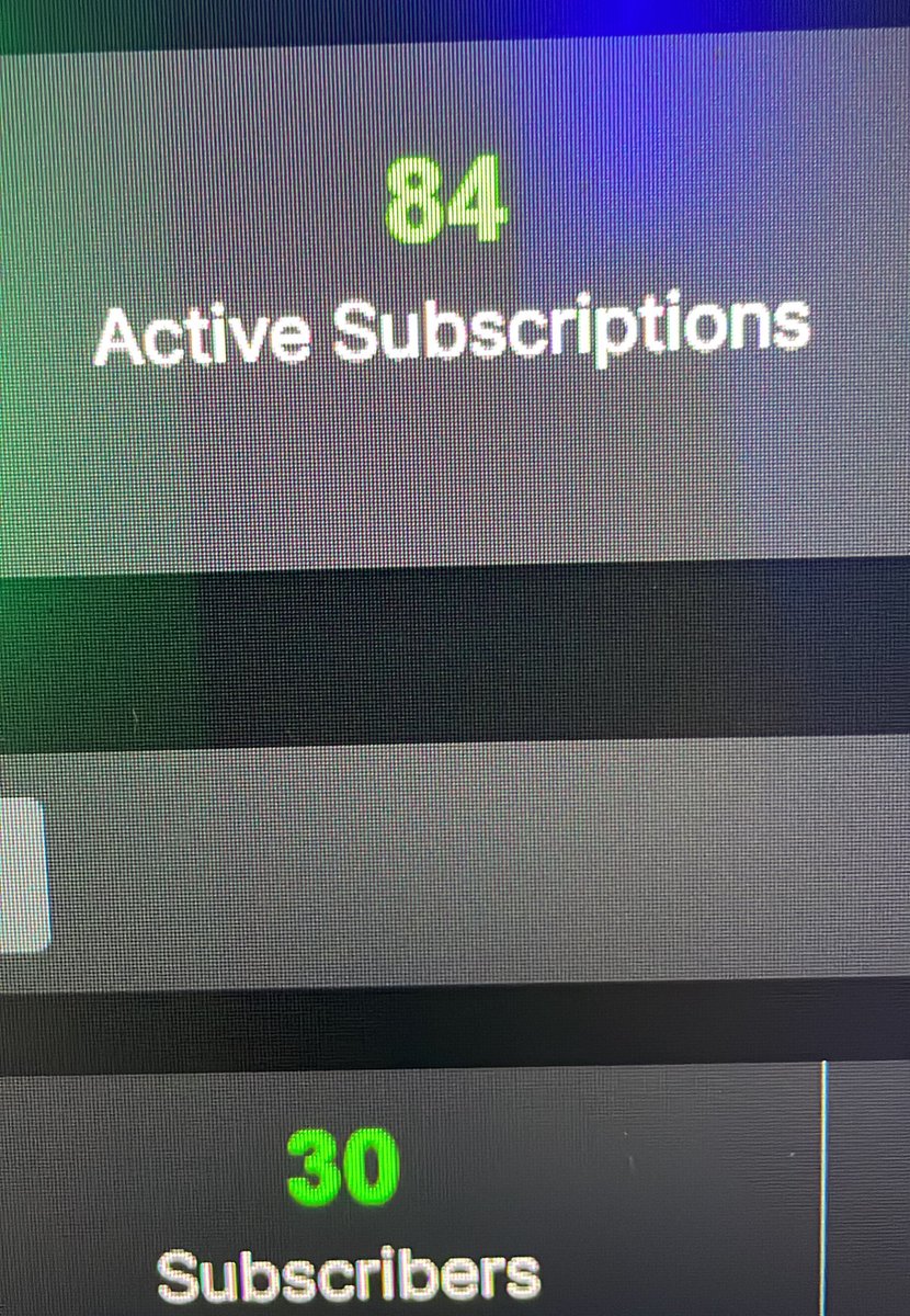 cartoonL1VE's tweet photo. If you haven’t been to stream I would like to say it has been such a great month 

84 active subs in total!

   ✨✨30 NEW SUBSCRIBERS✨✨

That have subscribed themselves this month… that is proof in the pudding there is something powerful about this community!! Love yall, we are coming into 2024 SWINGING!!! 
https://t.co/kY2zIWhoaB