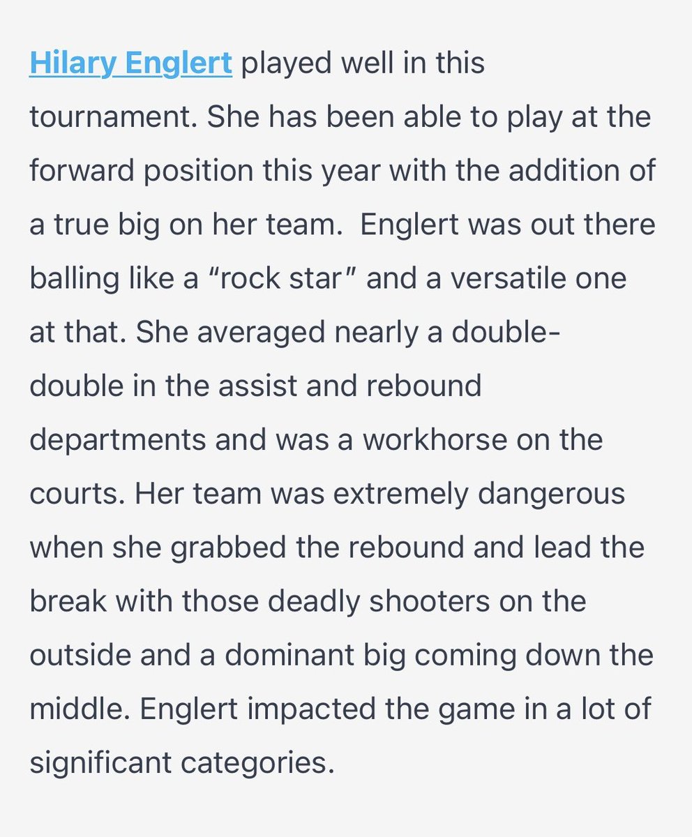 Hilary Englert (@englert_hilary) on Twitter photo Thank you <a href="/PGHFlorida/">Prep Girls Hoops Florida</a> for the write up! Had a great time playing in the Insider Exposure Thanksgiving Classic
<a href="/CoachGDSmith/">Grahm Smith</a> <a href="/CoachMegDzikas/">Megan Dzikas</a> @CoachHuddLynn <a href="/CoachBrodhead/">Garry Brodhead</a> <a href="/sc2222222/">Scott Clarke</a> <a href="/ExposureSpMktg/">ExposureSportsMktg</a> <a href="/smith_maurice/">Mo Smith</a> <a href="/CoachAGHoward/">Anita P. Howard</a> <a href="/CoachRaleyRoss/">Coach Ashley</a>
<a href="/CoachVersyp/">Sharon Versyp</a> <a href="/Coach_Curtis_FU/">Pierre Curtis</a> Thank you <a href="/PGHFlorida/">Prep Girls Hoops Florida</a> for the write up! Had a great time playing in the Insider Exposure Thanksgiving Classic
<a href="/CoachGDSmith/">Grahm Smith</a> <a href="/CoachMegDzikas/">Megan Dzikas</a> @CoachHuddLynn <a href="/CoachBrodhead/">Garry Brodhead</a> <a href="/sc2222222/">Scott Clarke</a> <a href="/ExposureSpMktg/">ExposureSportsMktg</a> <a href="/smith_maurice/">Mo Smith</a> <a href="/CoachAGHoward/">Anita P. Howard</a> <a href="/CoachRaleyRoss/">Coach Ashley</a>
<a href="/CoachVersyp/">Sharon Versyp</a> <a href="/Coach_Curtis_FU/">Pierre Curtis</a>