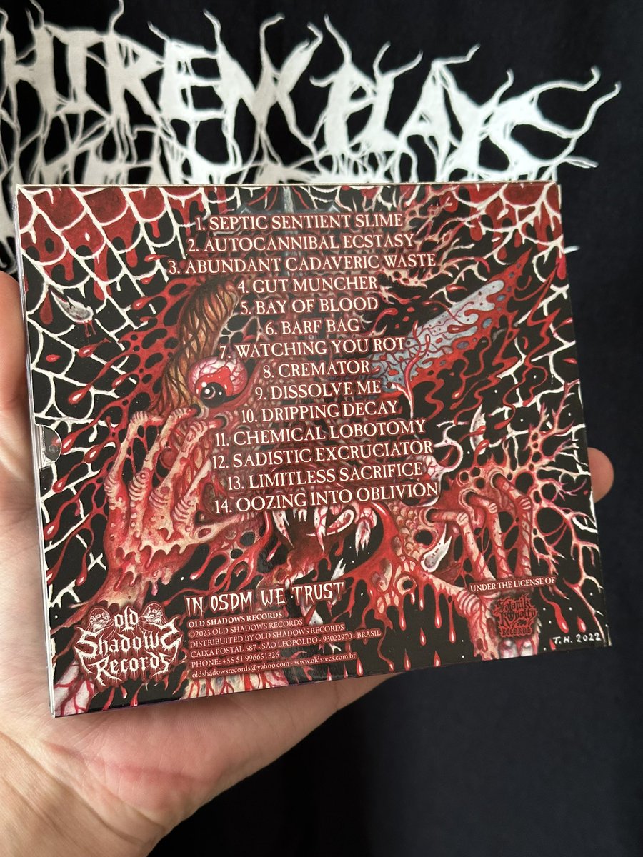 shishineko44225's tweet photo. #Nowplaying
#DRIPPINGDECAY
#FESTERINGGROTESQUERIES https://t.co/bb5Tf89eqQ