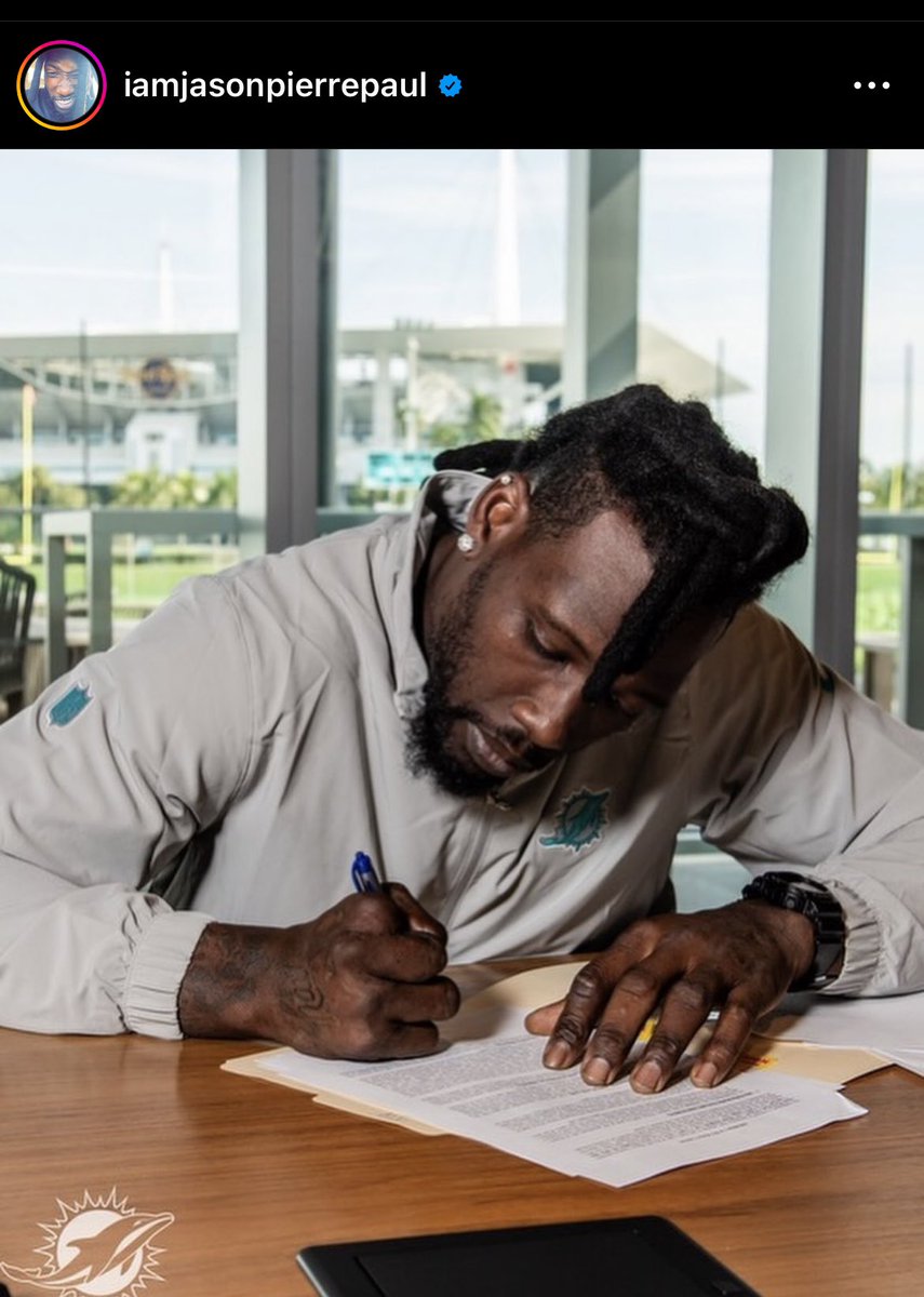 Jason Pierre-Paul to the #Dolphins.