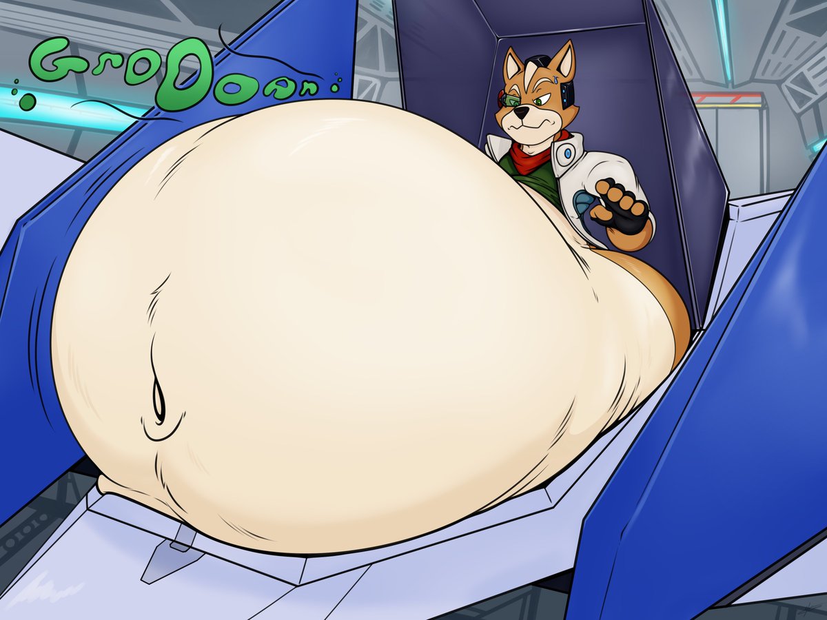 ~Jul 23' Monthly Poll Winner - Fox McCloud~ His husband's eating habits are starting to rub off on him!