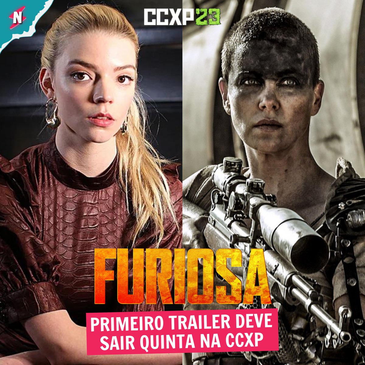 multi_nerdz's tweet photo. O aguardado primeiro trailer de "Mad Max: Furiosa" será revelado nesta quinta-feira à noite, durante a CCXP. 🔥

#nerdolas #madmax #furiosa #madmaxfuriosa #ccxp #ccxp23 https://t.co/oEY4bQWs4k