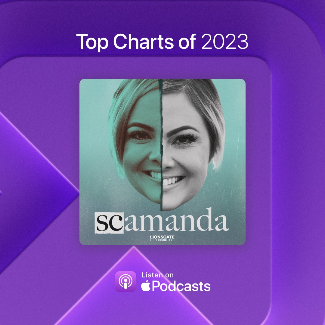 Check out one of @ApplePodcasts' top shows of 2023. #Scamanda tells the incredible true story of a mother, blogger, and Christian who is dying, with a secret she doesn’t want anyone to know. The entire series is available now wherever you get podcasts!