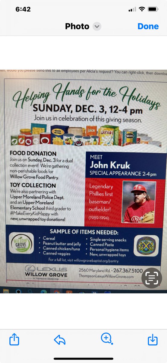 JohnKruk's tweet photo. Come on out for a great cause https://t.co/xwfZppiNzJ