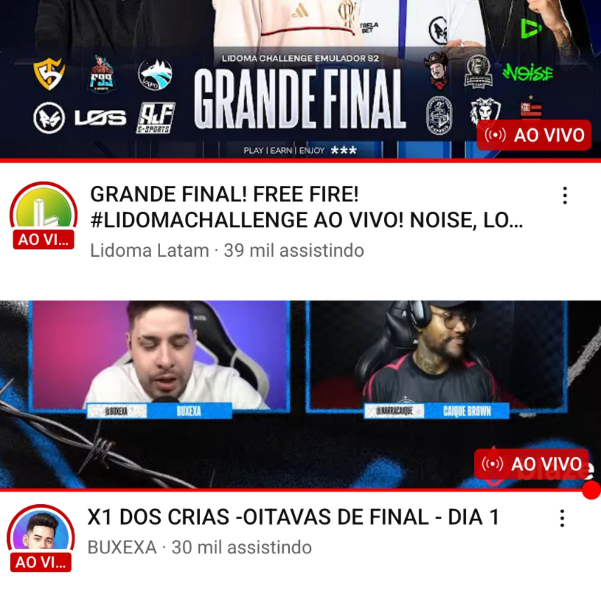 x1 dos crias do buxexa ao vivo