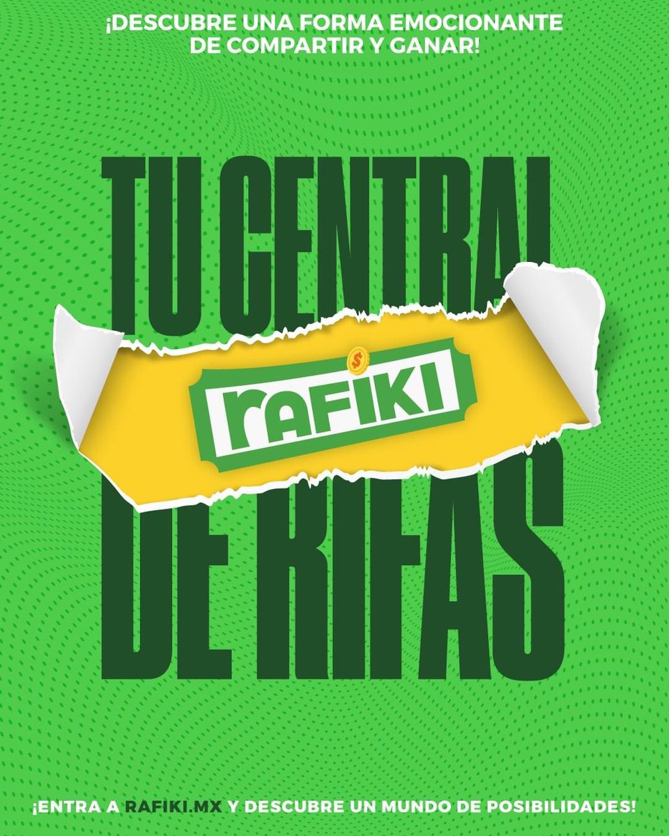 Rafiki: Tu Central de Rifas tweet media