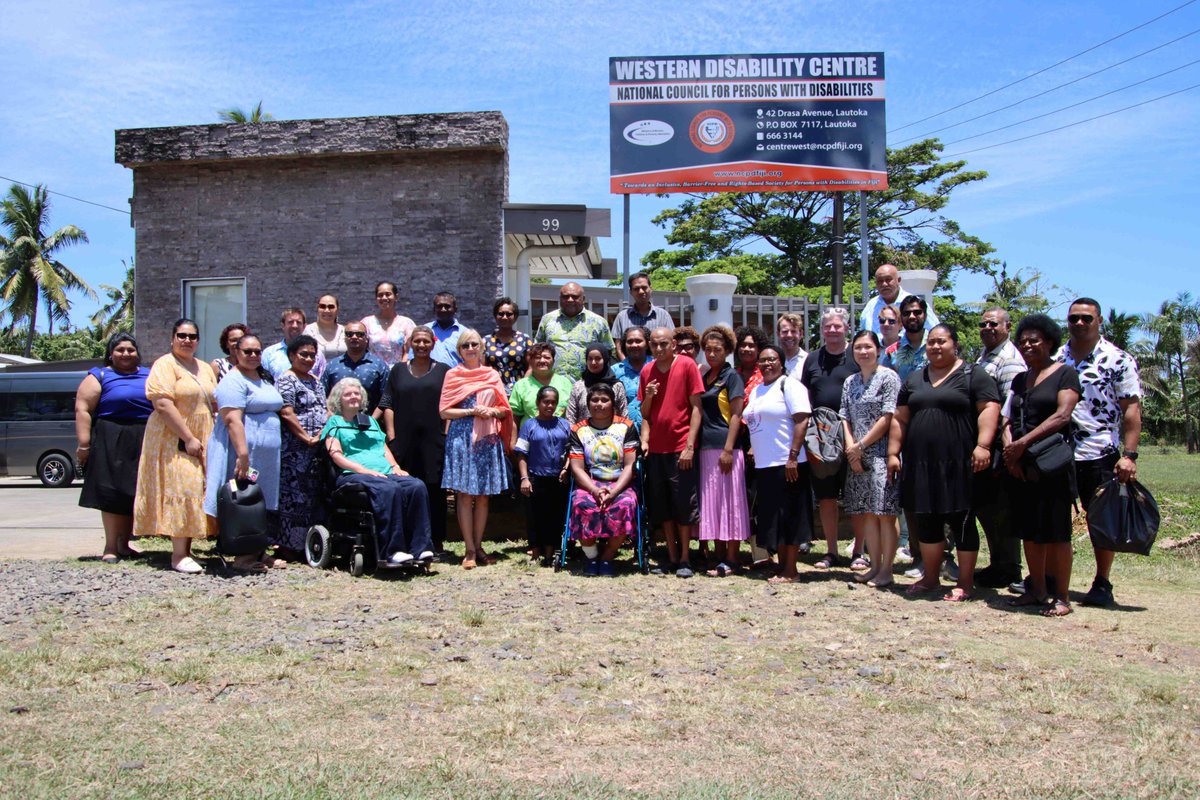Exploring initiatives and context in Fiji! Members of #CRC, #CEDAW, and #CRPD visited institutions supporting persons with disabilities and children's welfare, in lead up to the Treaty Body Follow-Up Review Pilot from on 28 Nov. @Geneva_Academy @commonwealthsec @usaidpacificisl