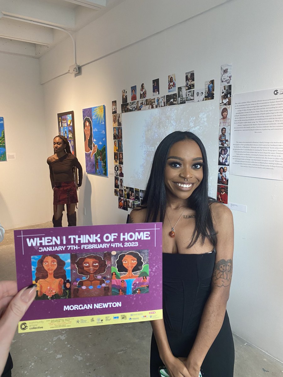 __modollas's tweet photo. Had my first solo exhibition in Jan!
Sold my first painting!
&amp; Had my first artwork feature on AppleTV + show, Truth Be Told ✨ https://t.co/mhcnQfSTkP