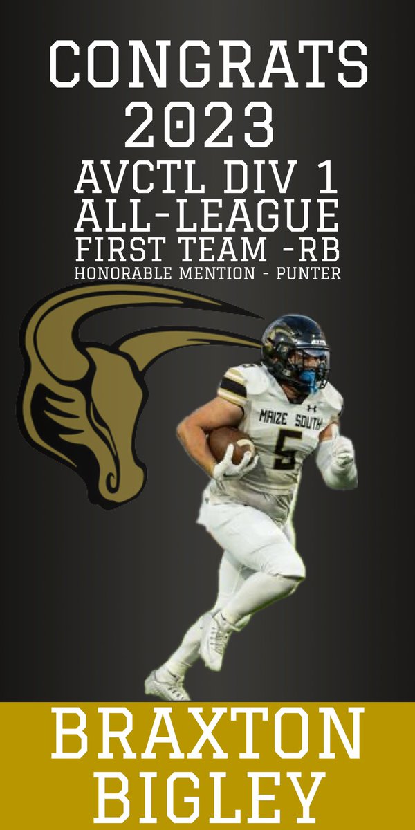 First team AVCTL div 1 RB
Thank you to everyone who made this season great <a href="/Mav_Football/">MSHS Mav Football</a>