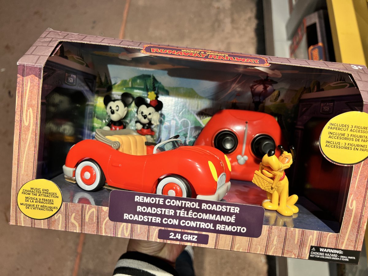 ミッキー＆ミニー　ラジコン　ランナウェイ 人気アトラクション「ミッキーとミニーのランナウェイ・レイルウェイ