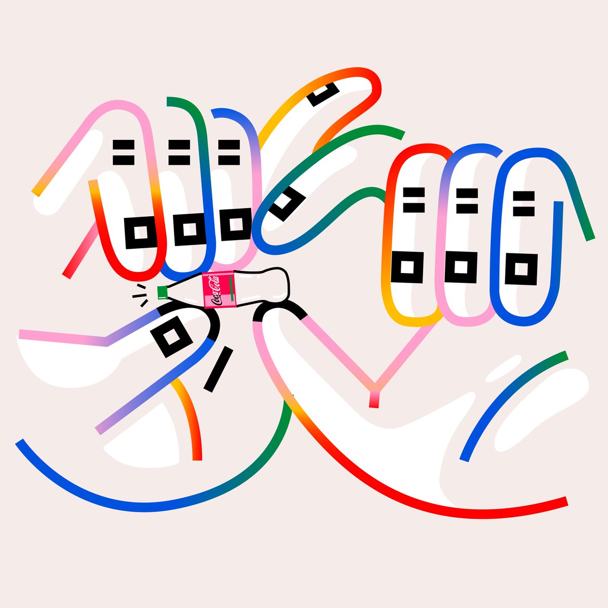 Playing around with some giant hand concepts, soon coming in the form of a fun project at <a href="/lecube/">lecube</a>.tv. Excited to share more soon! 🤞 #CreativePlay #SneakPeek"