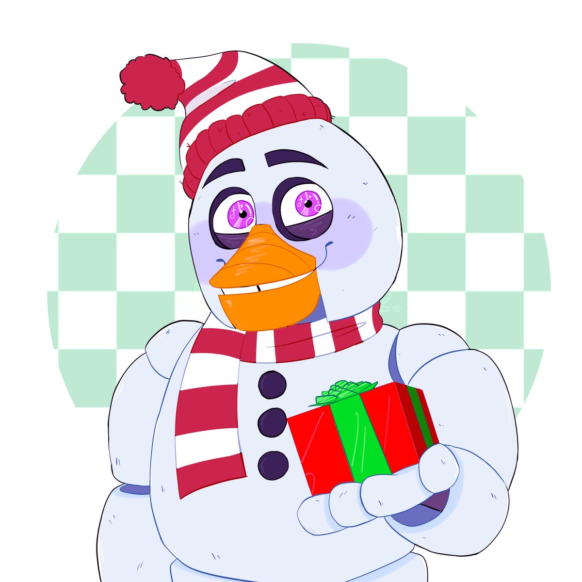 Dorkiiverse's tweet photo. THE GANGS ALL HERE!

Some FNaF holiday icons for you to use if you'd like!

#FNaF #freddyfnaf #bonniefnaf #chicafnaf #foxyfnaf #fnafart #FiveNightsAtFreddys https://t.co/hMSKaG7Xbk