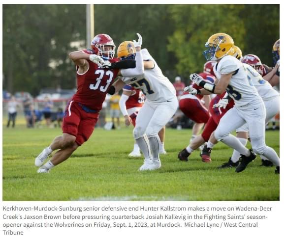 KMS Football (@kmsfootballmn) on Twitter photo Congrats <a href="/JettOlson995800/">Jett Olson</a> and <a href="/kallstromhunter/">Hunter Kallstrom</a> for making the 2023 West Central Tribune All-Area Football Team Congrats <a href="/JettOlson995800/">Jett Olson</a> and <a href="/kallstromhunter/">Hunter Kallstrom</a> for making the 2023 West Central Tribune All-Area Football Team