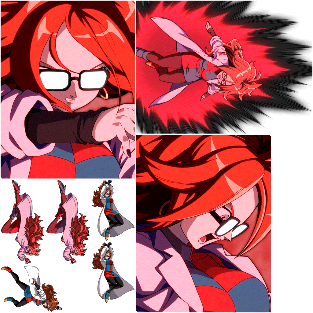 AGL Genius Scientist's Courage and Resolve Android #21 (Normal