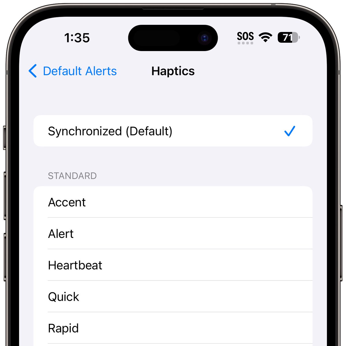 igeeksblog's tweet photo. The new beta 4 of iOS 17.2 adds the ability to change notification sounds under Settings > Sounds &amp; Haptics > Default Alerts

Also, you can now change the default haptics

#iOS172 #iOS172beta4 https://t.co/9ZttE8yGHF