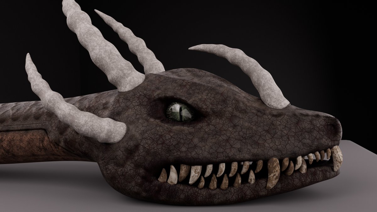 Project for a 3D Sculpting/Modeling Class

ZBrush for Sculpting, Maya for Retopology, UV &amp; Render, Substance Painter for texturing :)