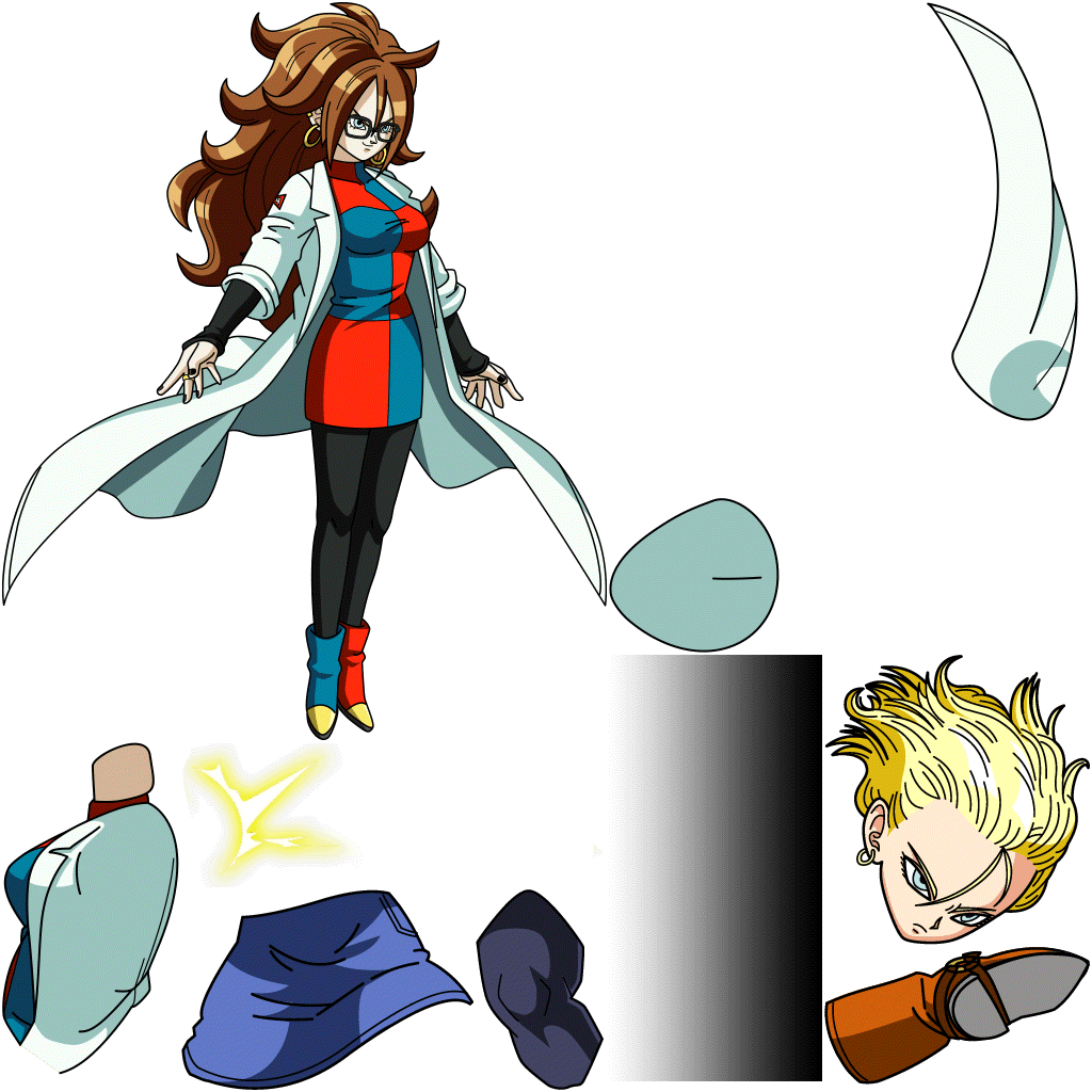 PHY Power Increased through Links Android 18 (Linked State) Super