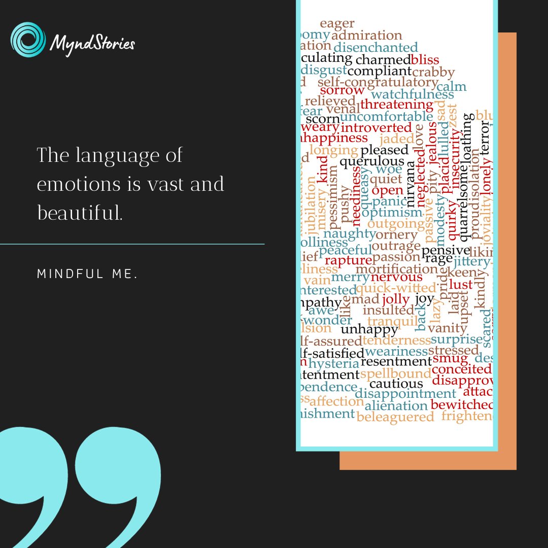 A gentle reminder...

All emotions are valid.

Let's look at emotions as signals.

What are they telling you today?

#MentalHealthMatters #emotions #Mindfulness