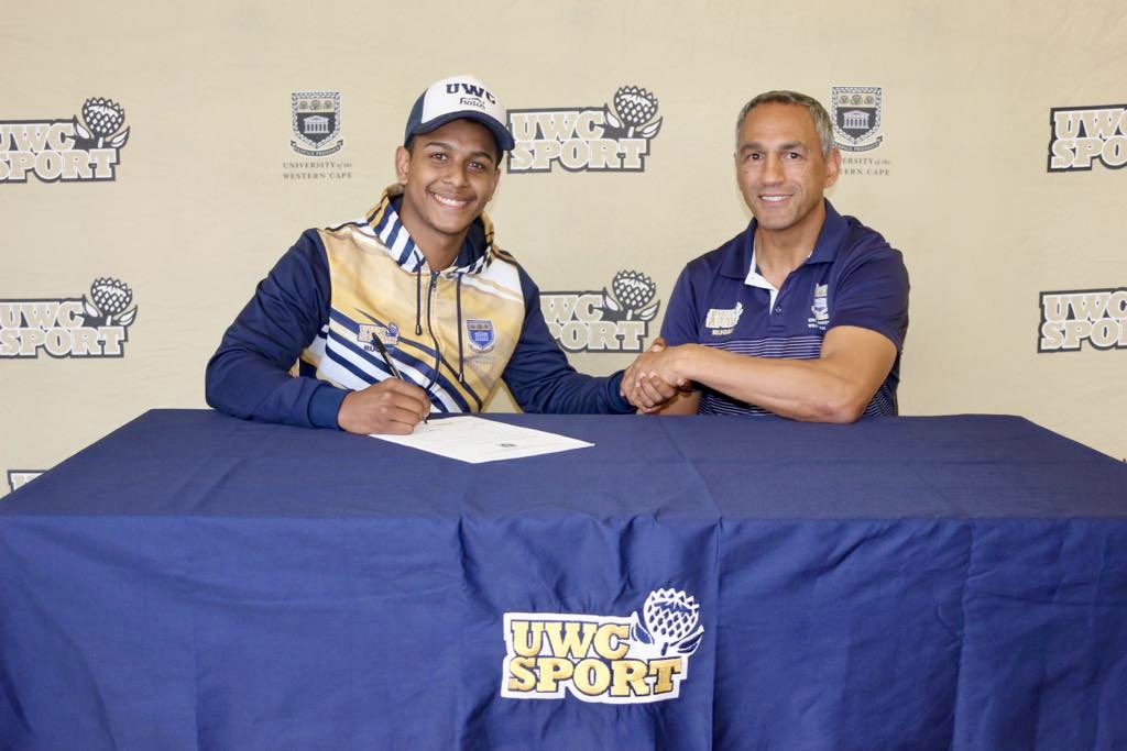 𝑹𝒆-𝒔𝒊𝒈𝒏𝒆𝒅 ✍️

2023 <a href="/varsityshield/">Varsity Shield</a> FNB Back that Rocks and the FNB Overall Player that Rocks, Conwill Conradie has renewed his contract at UWC for another season 😎

“For the season ahead, I am fully committed to giving my best on &amp; off the field.”

#UWCRugby | #VarsityCup