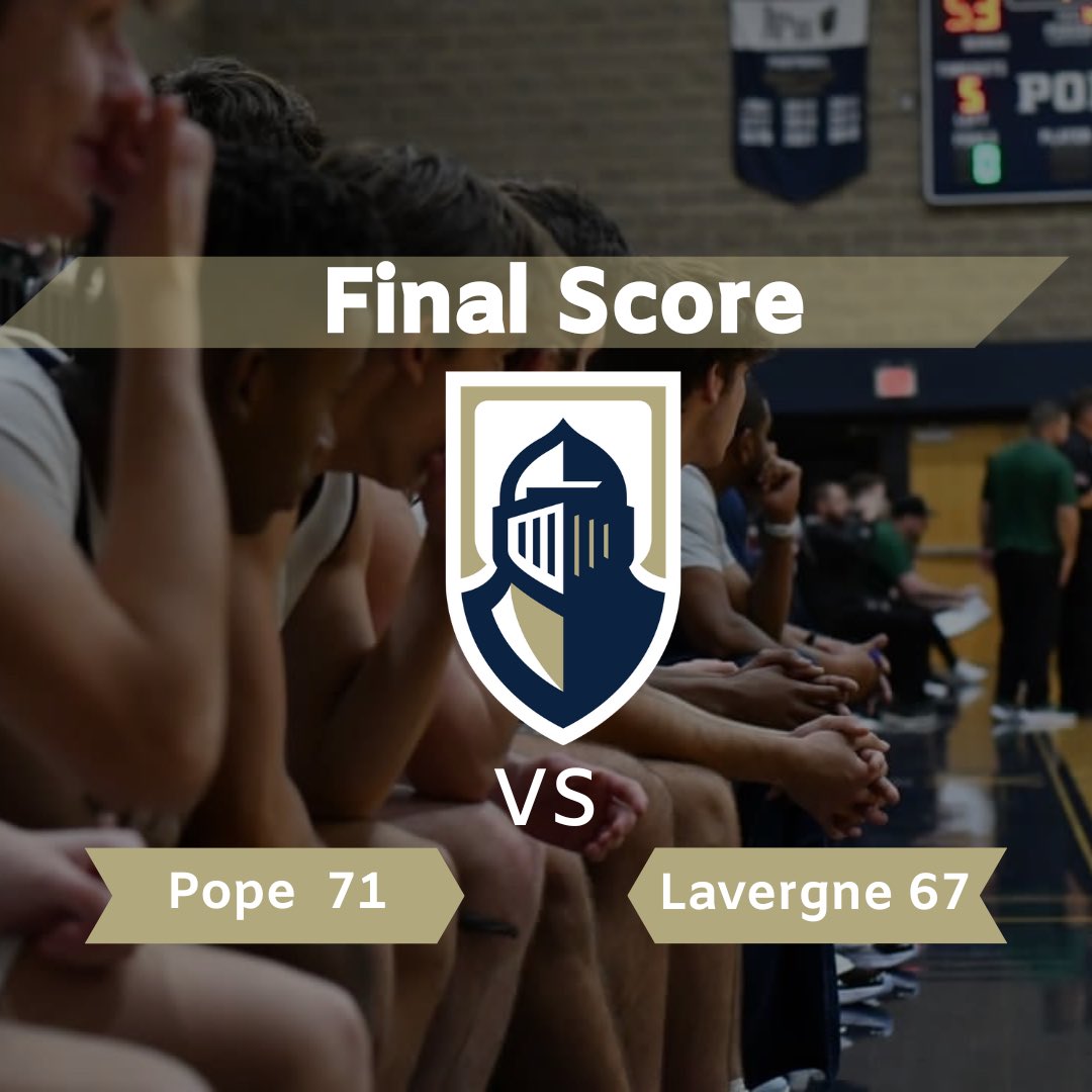 JPII Mens Basketball Team (@jpiimbb) on Twitter photo Gritty win vs a well coached and talented <a href="/LHS_Basketball/">LaVergneHSBasketball</a>. We were led by <a href="/TreyPearson_2/">Trey Pearson</a> with a career high 28pts.
<a href="/FredBailey1k/">Fred</a> 17
<a href="/AntonioW05/">Antonio Wilkerson</a> 13
<a href="/kamdendays2025/">Kamden Days</a> 10 Gritty win vs a well coached and talented <a href="/LHS_Basketball/">LaVergneHSBasketball</a>. We were led by <a href="/TreyPearson_2/">Trey Pearson</a> with a career high 28pts.
<a href="/FredBailey1k/">Fred</a> 17
<a href="/AntonioW05/">Antonio Wilkerson</a> 13
<a href="/kamdendays2025/">Kamden Days</a> 10