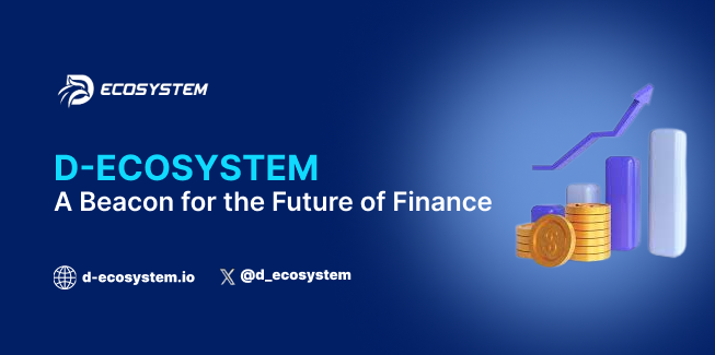 vespel_nub's tweet photo. The #D_Ecosystem stands as a beacon for the future of finance, redefining the #crypto landscape with innovative solutions that offer security, efficiency, and stability.
As we continue to grow and evolve, we invite you to join us on this journey to shape a new financial era.
Stay connected with the latest developments in D-Ecosystem on our Website, Twitter, and Telegram.
Visit here π https://t.co/mJpg3p2gL6 to join our community now and be part of something big!
#D_Ecosystem #DeFi