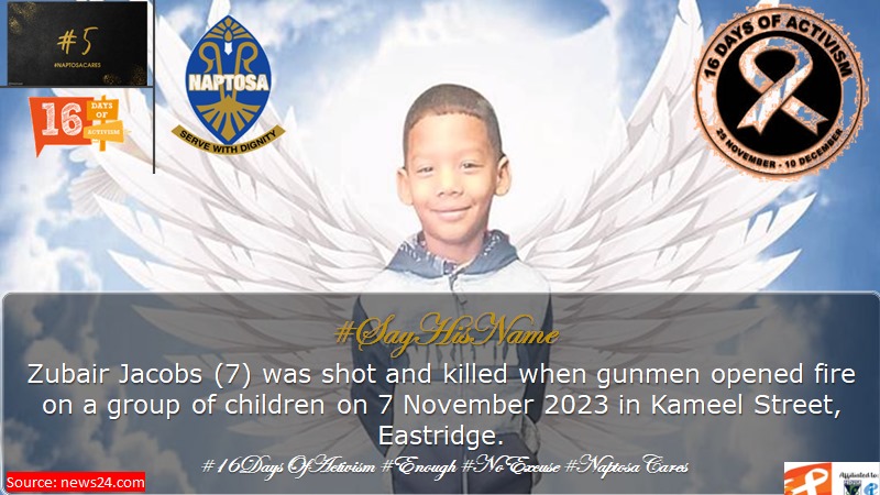 NAPTOSA_TEACH's tweet image. #SayHisName #day5 #16DaysOfActivismAgainstWomenAndChildren #EnoughIsEnough #NoExcuses #NaptosaCares