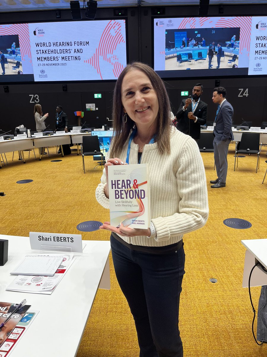 Thanks @sharieberts for the inspiring book! 
A must have to understand what hearing loss is. The book is the ultimate survival guide to living well with hearing loss. 
I like it very much! 

Thanks for being such a good advocate! 

👉 livingwithhearingloss.com/hearandbeyond/