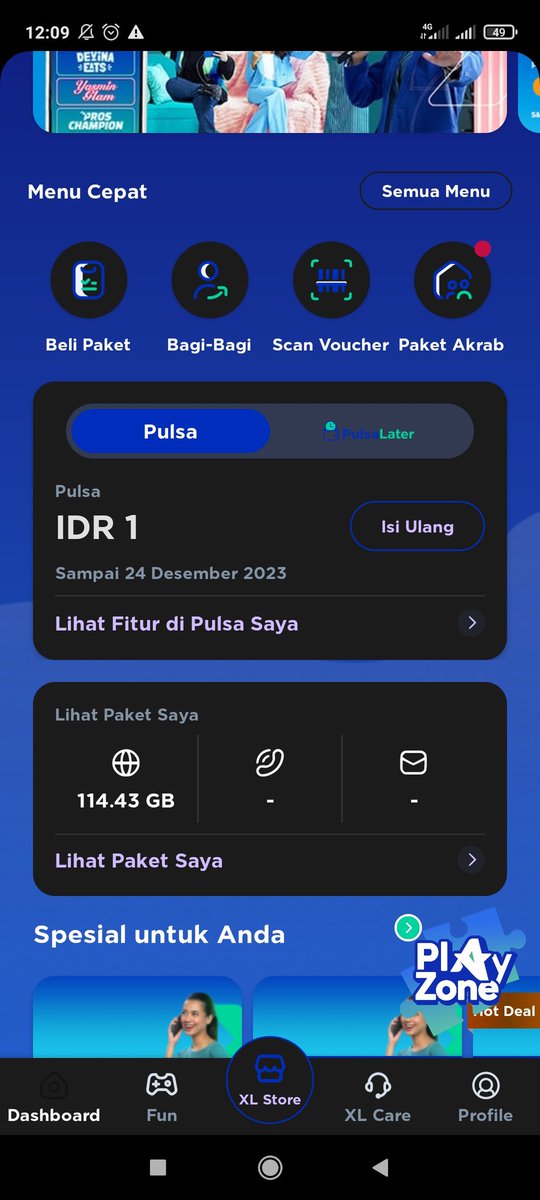 ShinCoo1's tweet photo. @myXLCare Kejadian dr kemarin mlm ujug2 ilang semua kuotanya dan yah ga bisa internetan dah https://t.co/q3cnmGTtE3