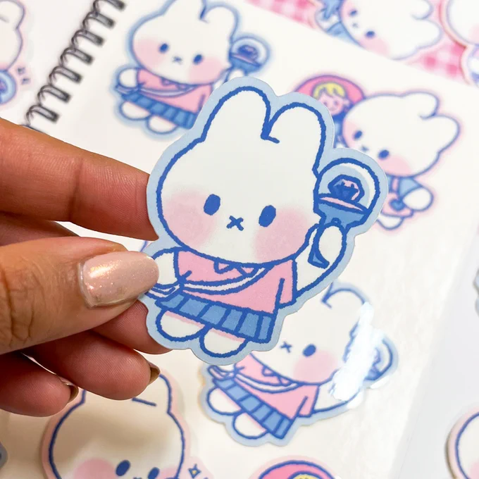 carat miffy stickers will go up on saturday 🐰💎