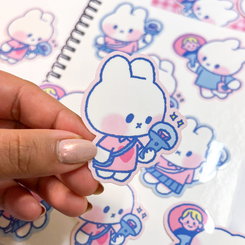 carat miffy stickers will go up on saturday 🐰💎