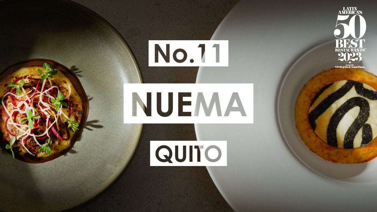 The World's 50 Best (@theworlds50best) on Twitter photo At No.11 is Nuema in #Quito! Here you will uncover an Ecuadorian extravaganza with delicate desserts served by The World’s Best Pastry Chef, Pía Salazar. #LatAm50Best <a href="/alejochamorro/">Alejandro Chamorro</a> At No.11 is Nuema in #Quito! Here you will uncover an Ecuadorian extravaganza with delicate desserts served by The World’s Best Pastry Chef, Pía Salazar. #LatAm50Best <a href="/alejochamorro/">Alejandro Chamorro</a>