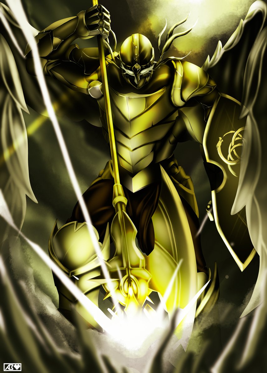 abheartist's tweet photo. Sariel Paladin God #art #splashart #illustration https://t.co/IRAGLdIfOj